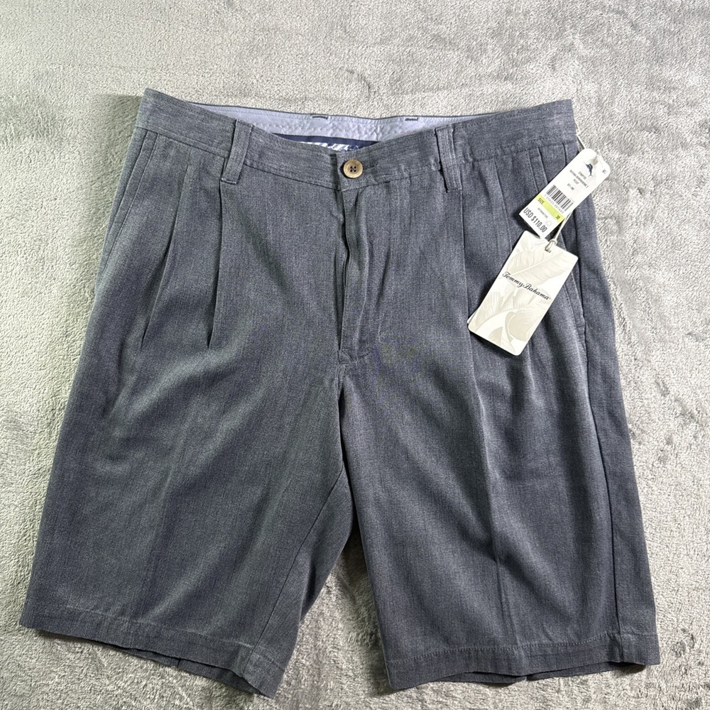 Tommy Bahama Men's Havana Herringbone Silk Blend Chino Shorts 30x10.5 NWT